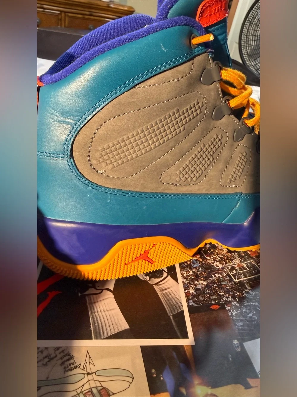 Retro 9 Jordan boots